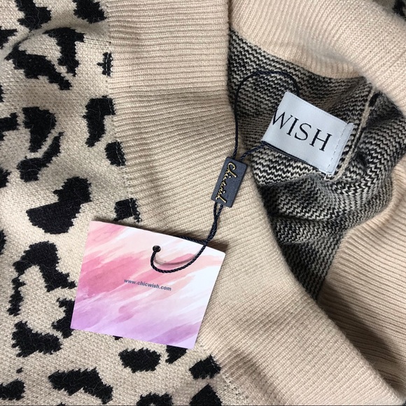 Chicwish Once Upon a Time Leopard Knit Midi - Picture 5 of 8